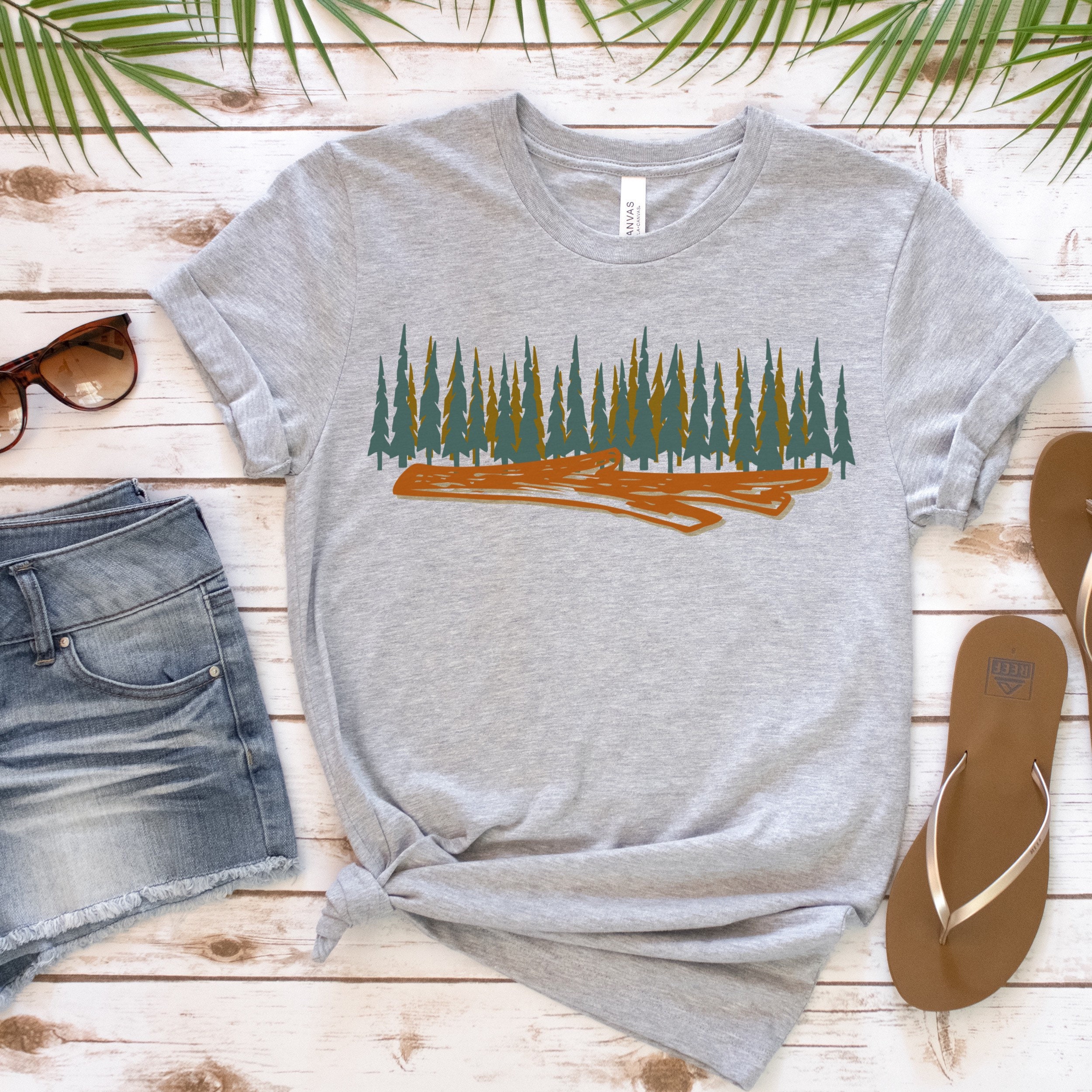 Hiking Trail Outdoor Shirt Pacific 