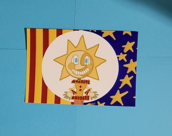 Sun/Sundrop 4x6 glossy Art print - Five Nights At Freddys: Seurity Breach