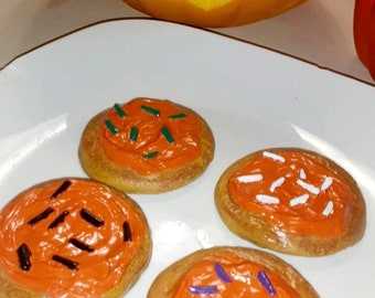 Faux Spooky Halloween Cookies