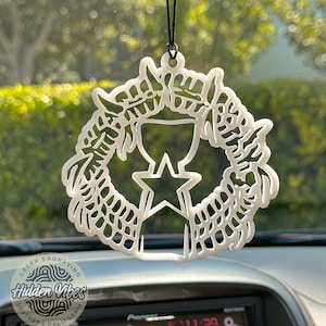 Saipan CNMI Ornament | Saipan CNMI Acrylic Car Charms | Car Charms | Rear View Mirror Decor | Saipan Ornament | Holiday Gifts