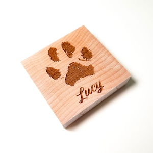 Custom Paw Print Stamp - Eco-Friendly