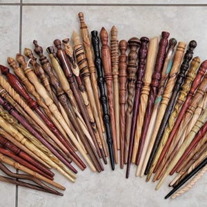 Handmade Hardwood Wizard Wand: Unique Wands for Wizard and Witch fans