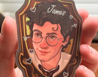 James Potter HP Marauders Sticker - Reflective/Matte Sticker