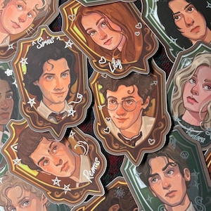 All 13 HP Marauder Stickers - Reflective/Matte Waterproof Stickers