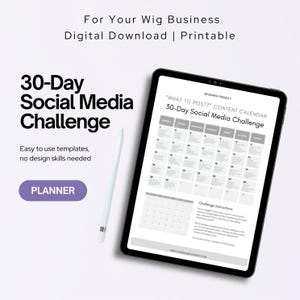 30 Tage Social Media Content Kalender - "Was soll ich Posten?" | Inhaltsplanung