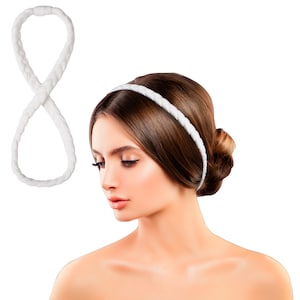 Braided Headbands for Adults - Stretchy Hair Bands Hair Accessories for Yoga Workouts Gift for Her