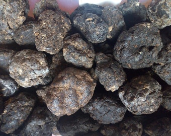 100% Raw Organic Traditional African Black Soap Balls Ose Dudu Ncha Nkota