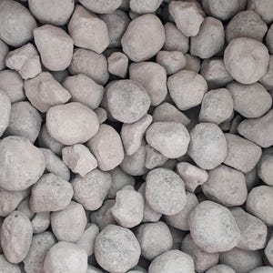 Salted Smoked Edible Nzu Clay Owerri Imo State Large Balls