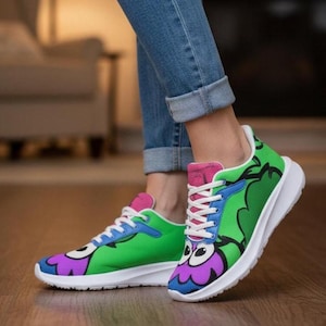 Phanatical Themed Women's Road Running Shoes by Sharp Kix