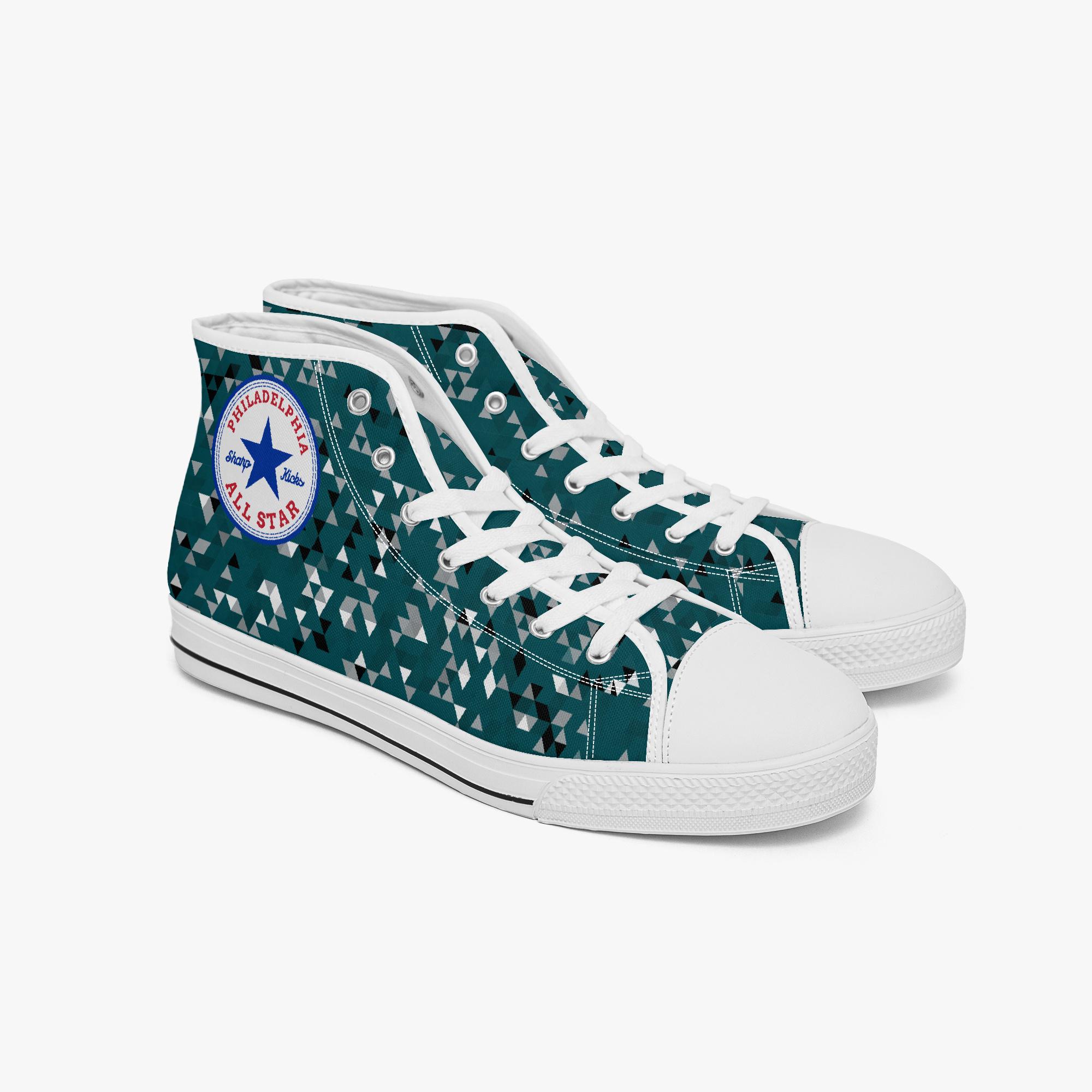 Philadelphia eagles women's sneakers hot sale