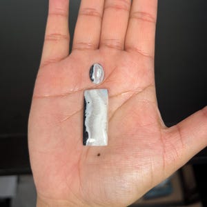 Ohio Flint Cabochon Set ( Nellie Blue Flint)