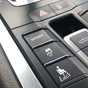 Car button stickers Blank Button Sticker Ejection Seat Eject image 1