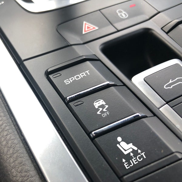 Aufkleber für Autoknöpfe! Blank Button Aufkleber Schleudersitz Eject