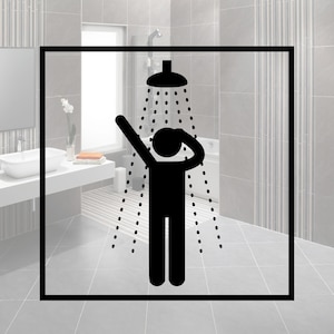 SVG Files | Instant Download Shower Bathroom | DIY Projects | Compatible with Cricut & Silhouette