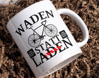 Cup gift cyclist cup statement calves instead of loading, cycling