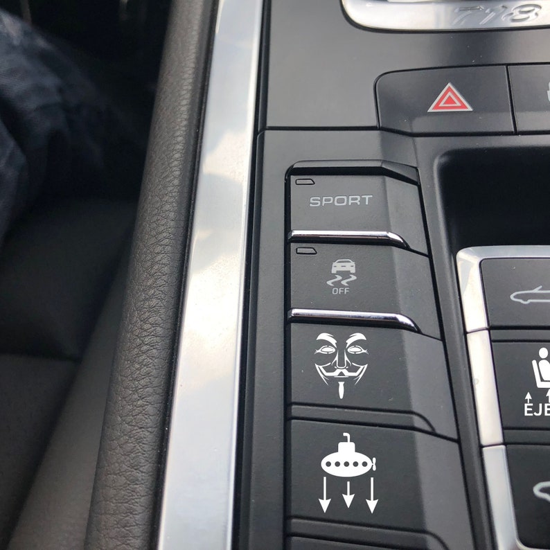 Stickers for Car Buttons Dummy Switch Sticker Dive Dummy Button Car Etsy
