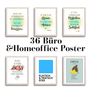 Poster Office MEGA BUNDLE print at home, 36 workplace posters instant download - digital file