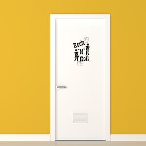File SVG | Download istantaneo | Adesivo per WC con porta del WC, WC per gli ospiti