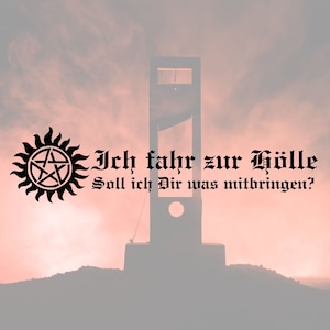 Fichiers SVG de haute qualité Je vais en enfer Dois-je vous apporter quelque chose ?  | Série culte été | Projets de bricolage | Cricut et silhouette