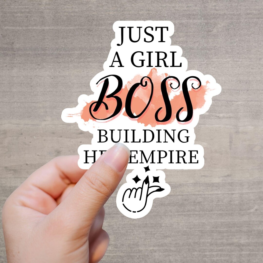 Girl Boss Sticker 