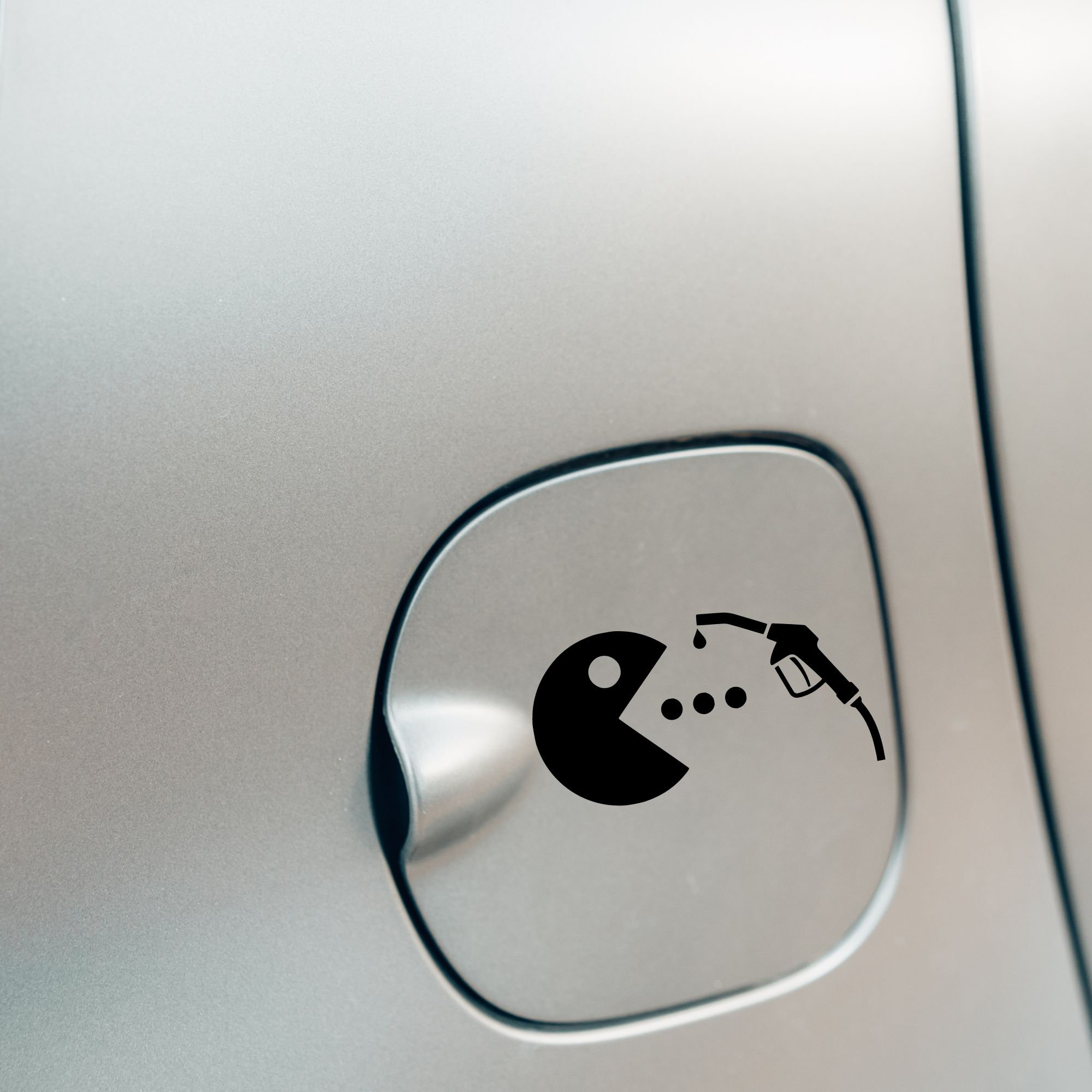 Car Sticker Vinyl Gas Cap Retro Game Pacman - Etsy