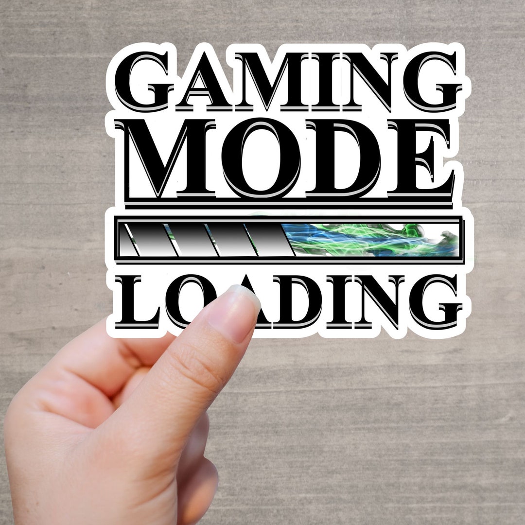 Loading Sticker Computer Sticker Laptop Gaming Mode Loading Stickers for Gamers - Etsy UK