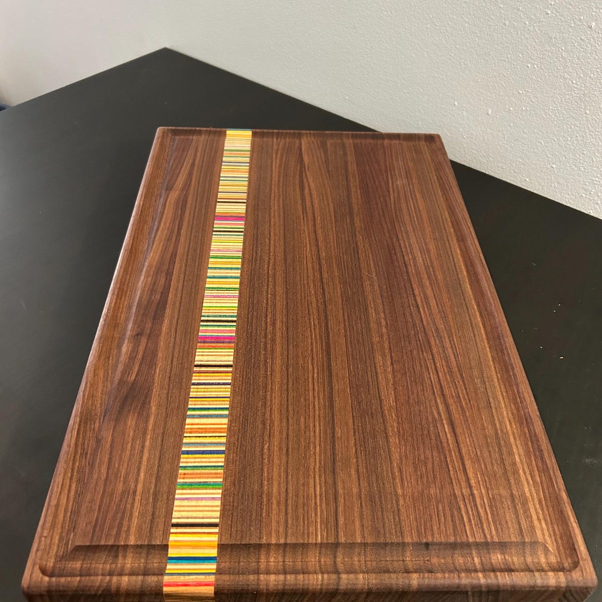 Recycled Skateboard & Walnut XL Cutting Board - Etsy