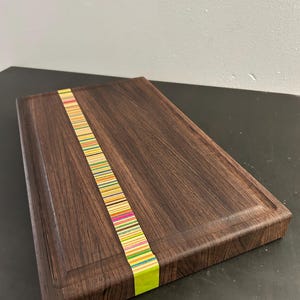 Recycled skateboards & Wenge XL Cutting Board