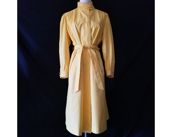 VINTAGE 70s 80s Sunny Spring Trench Coat Women's M