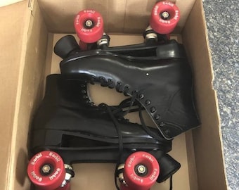Vintage 1970s Dance Roller Skates in Box - Women's 9
