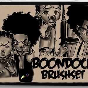 Tattoo procreate brushes anime boon stencil designs