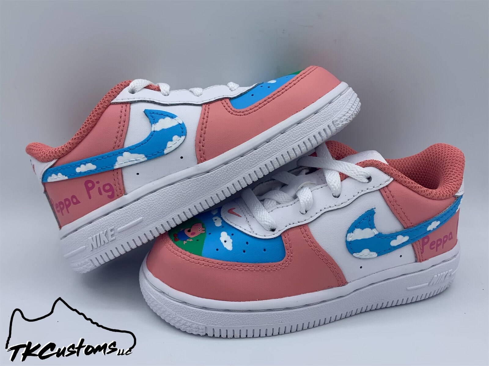 Custom Peppa Pig Sneakers for Toddlers - Etsy