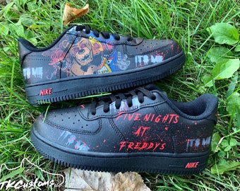 Five Nights at Freddy's Custom Inspired Shoes - Etsy