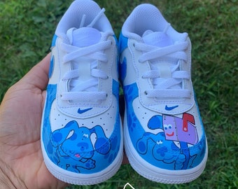 Themed Blue's Clues Custom Shoe For Toddlers