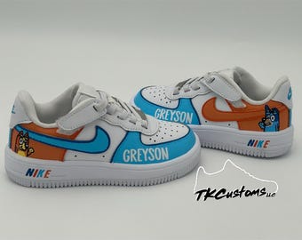Bluey Custom Shoes For Toddlers