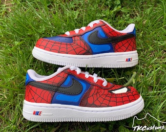 Spider-Man Custom Sneakers For Kids