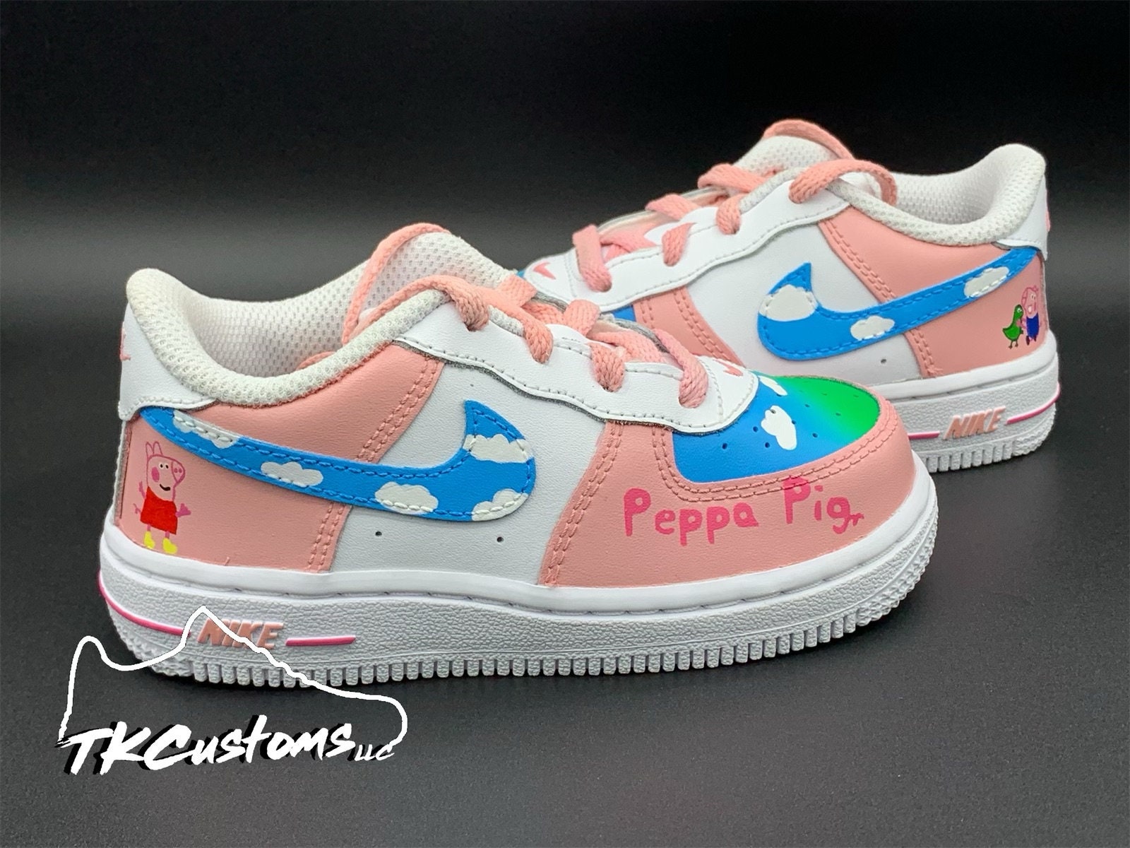 Peppa Pig Custom Toddler Shoes