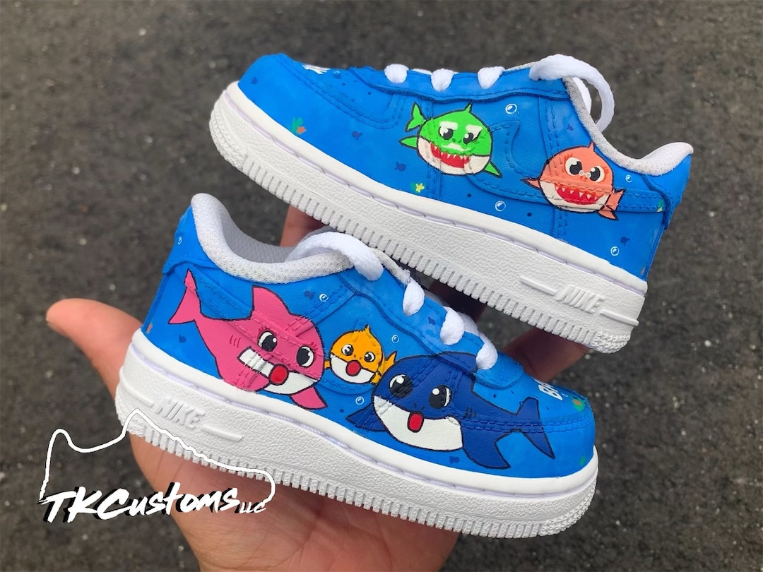 Baby Shark Custom Shoes - Etsy