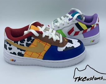 Buzz and Woody Toy Story Customized Kid Sneakers