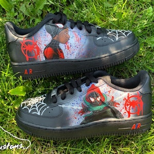 Custom Spider-Man Miles Morales Sneakers