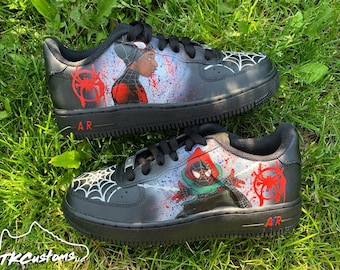 into the spider verse miles shoes
