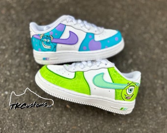 Monsters Inc inspiriert benutzerdefinierte Kleinkind-Schuhe
