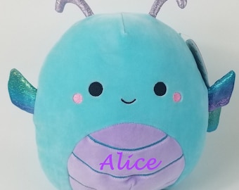 Personalized Squishmallows Heather the Dragonfly 12in- New With Tags