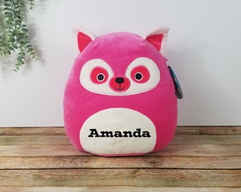 Personalized Squishmallow Lucia the Lemur Plush 12 Inches- New With Tags