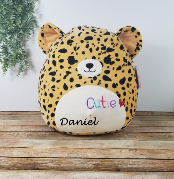 Personalized Squishmallow Lexie the Cheetah Plus 16 Inches Etsy