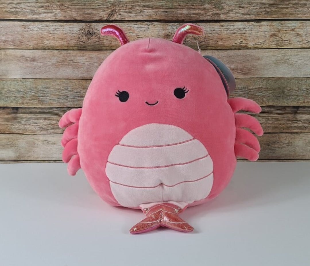 Personalized Squishmallow SIMONE the Pink SHRIMP 11 - Etsy