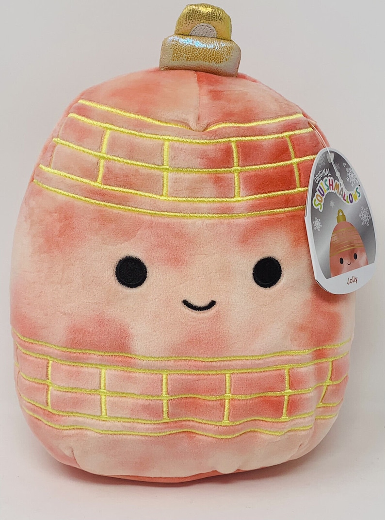 Personalized Squishmallows RARE 8 Jolly the Pink Christmas Ornament 8 Inches, Birthday Gift Etsy