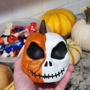 Two-face-jack-o-lantern