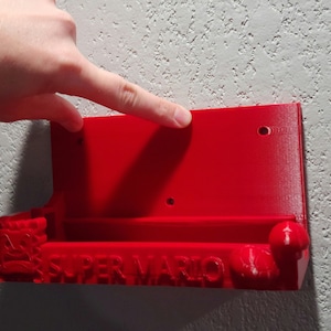 Mario Stylized Switch Wall Mountv(non oled)