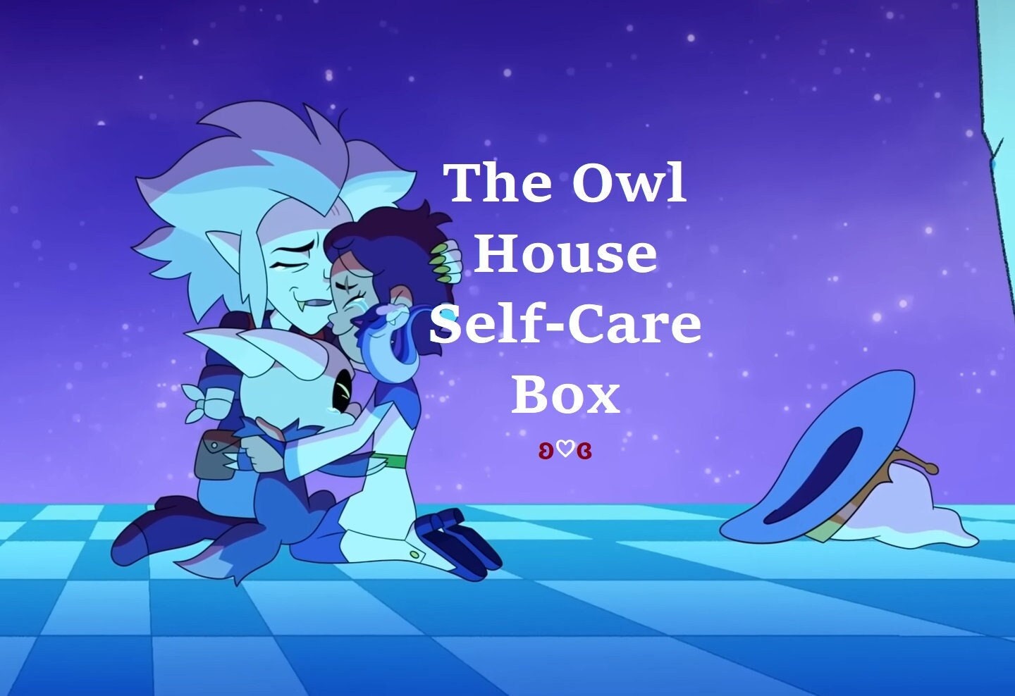 Disney The Owl House Eda Clawthorne, Luz Noceda, and King Mineral